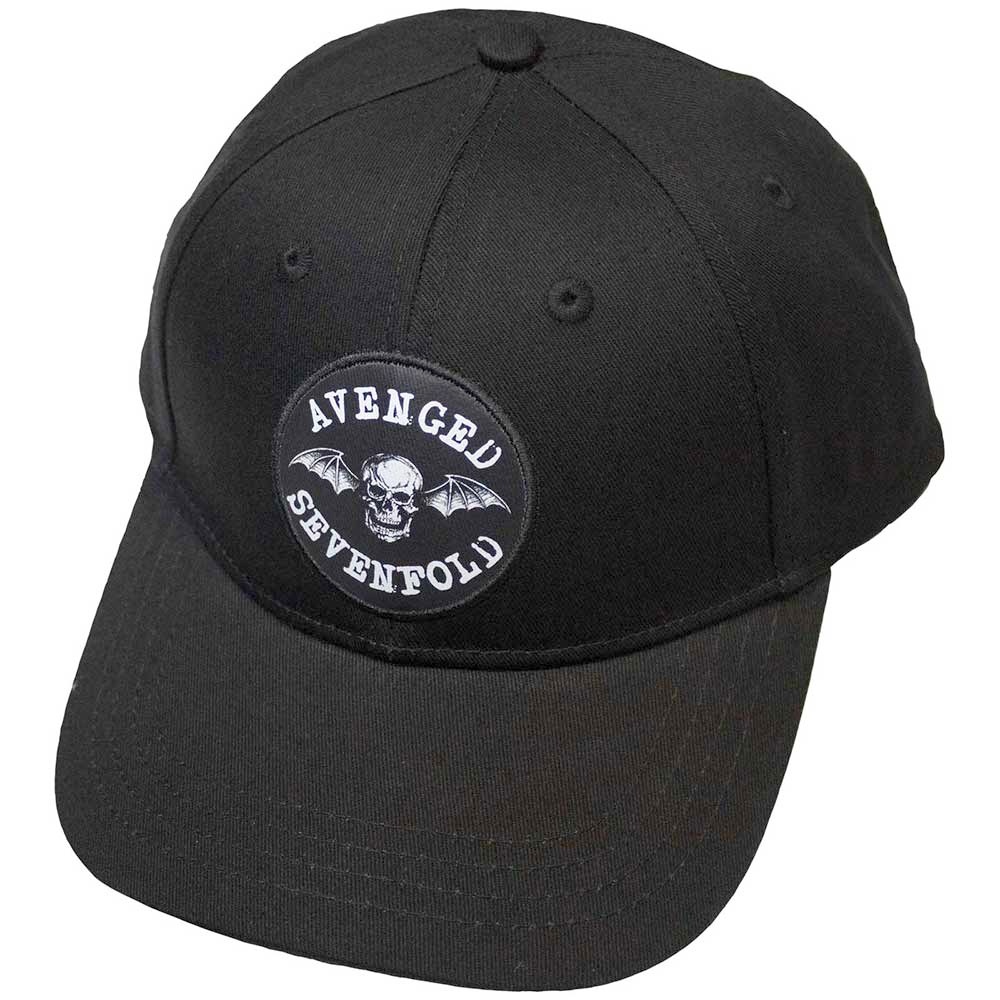 Avenged Sevenfold - Deathbat Crest Snapback Pet - Zwart